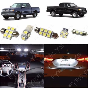 Kit de equipamiento de luces interiores LED blancas para 2000-2004 2005 2006 Toyota Tundra TT2W - Imagen 1 de 7
