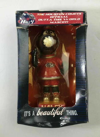 Houston Comets Basketball Haley Team Mascot Bobblehead 8" New NIB Cover