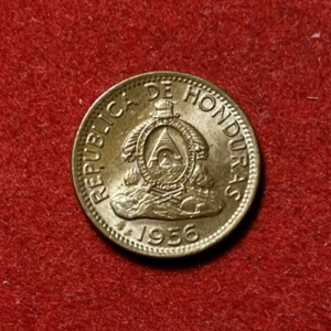 Honduras 1956 2 Centavos Bronze Coin KM#78 T5557 - Picture 1 of 2
