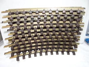 Vintage Lot of 12 LGB 1100 Curve Track Brass "G" Scale By Lehmann 1988 R600MM - Picture 1 of 8