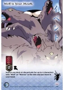 InuYasha TCG Wolf In Your Mouth (Foil) - Kijin #118 - Bild 1 von 2
