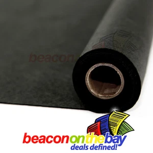 3 x 1M Black Thick 2mm Subwoofer Speaker Sub Box Felt Fabric Auto Carpet Craft - Picture 1 of 4