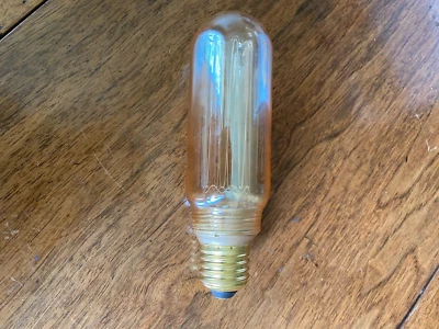 Sylvania ToLEDo Mirage  T45 Vintage LED Tubular Bulb Lamp 2.5 W Amber E27 - Image 1 of 4