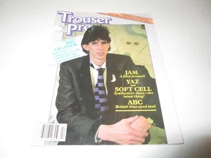 THE CARS Ric Ocasek Trouser Press magazine February 1983 with flexi disc record  - Picture 1 of 3