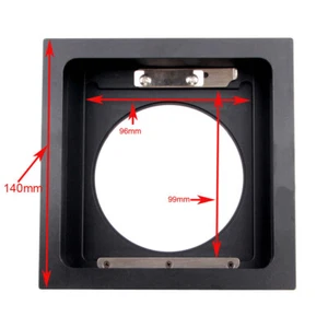 Recessed Lens Board Adapter Sinar Horseman 140x140mm To 4x5 Linhof Technika Wist - Picture 1 of 5