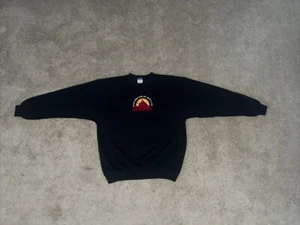 Vintage Elton John And Tim Rice's Aida Embroidered Crewneck Sweater L Black - Picture 1 of 6