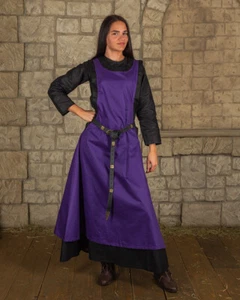 Vestido Juliana algodón morado - Imagen 1 de 8