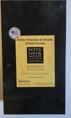 Terry Ludwig Pasteles “Sombras y sombras de número” 30 pasteles suaves-impecables/sin usar Foto 1 de 3