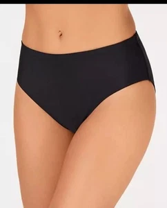 Island Escape Brief Bikini Bottoms, Black, 16 - Picture 1 of 6