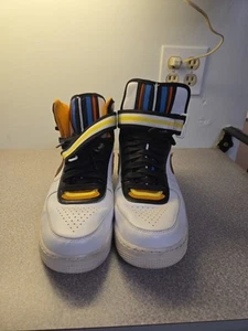 Talla 12 - Nike Air Force 1 Mid x Riccardo Tisci Blanco Marrón 2014 - Imagen 1 de 13