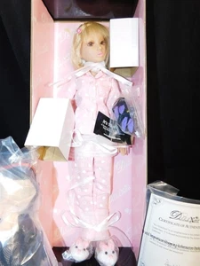 Muñeca Ashton Drake Delilah Noir 16" "Son las 10 en punto" nueva en caja original con certificado de autenticidad/accesorios - Imagen 1 de 11