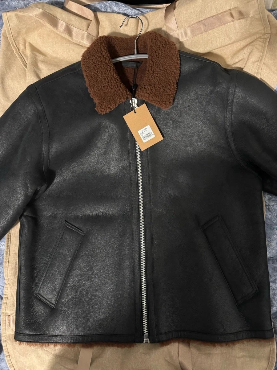 Stussy Leather Outer Shell Coats, Jackets & Vests for Men for Sale