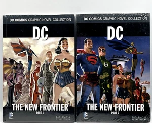 DC  The New Frontier Part 1 & 2 #46/47 DC Comics Graphic Novel Eaglemoss Hardbac - Imagen 1 de 14
