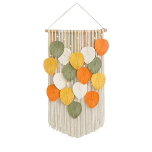 Tapisserie Murale en Macramé - Tapisserie Bohème Tissée à la Main, Décorati1912 - Imagen 1 de 5
