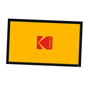  Projector Screen | 100” Fixed Frame Home Projection Screen with Black 100 " - Picture 1 of 7