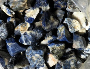 1 Pfund SODALIT Rough Rock zum Taumeln "Stein für Künstler" - Bild 1 von 1