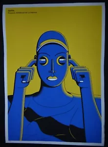 Kubanisches SELFIE-Poster #11 / signierter Siebdruck für 2019 Havanna Kuba Kunstbiennale - Bild 1 von 5