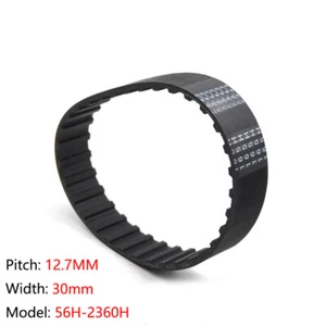 H Type Timing Belt Trapezoidal Tooth Pitch:12.7mm Width 30mm Closed Loop Belt - Picture 1 of 7