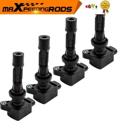 4pc Ignition Coil Packs For Mazda 3 BK 6 CX-7 MX-5 ER  BL 2.3L L3G218100A9U - image 1 of 4