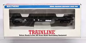 HO Walthers Trainline 931-604 Norfolk Southern 50' Flat Car NS 93120 RTR Freight - Bild 1 von 5