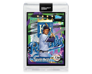 Topps PROJECT 2020 Card 375 - 1975 George Brett by King Saladeen