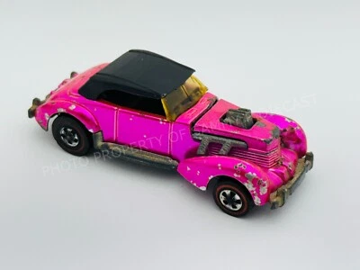Hot Wheels Redline CLASSIC CORD FAUX HOT PINK - PURPLE FADE US Very Nice !!! - Image 1 of 4
