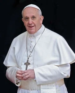 "Imagen impresa católica * PAPA FRANCISCO 8"" x 10"" listo para ser enmarcado **¡Muy bonito! - Imagen 1 de 2
