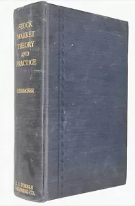 Börsentheorie und -praxis von R.W. Schabacker (1930, Hardcover) - Bild 1 von 18