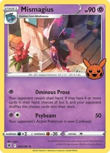 #59 Mismagius Pokemon Trick Or Trade 2022 - Picture 1 of 1