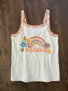GIRLS MATILDA JANE Bloom Blue Tank SIZE 8 NWT - Picture 1 of 10