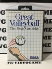 GREAT VOLLEYBALL , SEGA MASTER SYSTEM