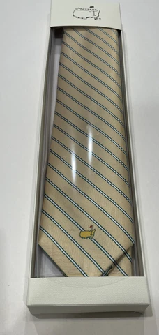 2023 Masters FINE ITALIAN SILK NECK TIE from Augusta National Golf Club NEW Cover