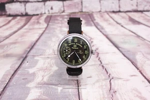 Komandirskie Soviet Navy Amur Fleet Officer Military Mechanical Wristwatch - Picture 1 of 12