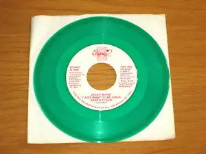 GREEN WAX COUNTRY CHRISTMAS 45 RPM - JACKY WARD - ELECTRIC 108 "...BE YOUR S C" - Imagen 1 de 2