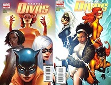 Marvel Divas #2-3 (2009) Marvel Comics - 2 Comics