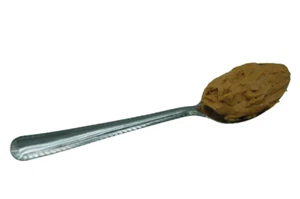 Display Faux Food Prop Chunky Peanut Butter On Spoon New - Picture 1 of 1