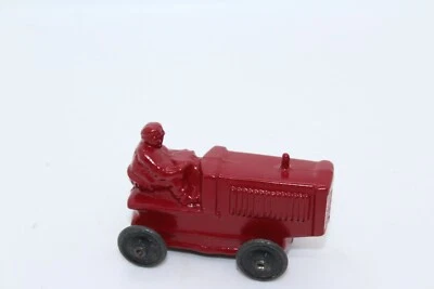 MUY BONITO TRACTOR MOLDE DE AGUANIEVE VINTAGE AÑOS 30 O 40 con arcilla de barca para conductor? KANSAS?  Foto 1 de 4