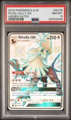 Silvally GX 2019 Pokemon S&M Hidden Fates #SV79 SV79/SV94 Full Art PSA 8 NM-MT - Image 1 of 2