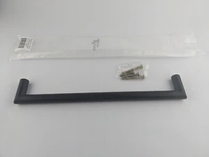 Top Knobs TK947BLK - Kinney Handle Appliance Pull 12" Center - Black - Lynwood - Picture 1 of 6