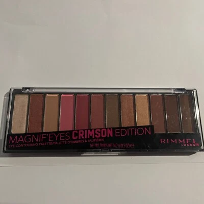 Rimmel London Magnif’Eyes Eyeshadow Palette #007 Crimson - Image 1 of 4