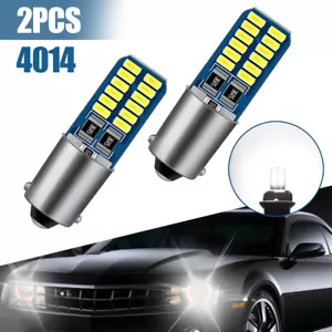 Canbus BA9S LED Car Reverse Lights Parking License Plate Bulb Accessories White - Picture 1 of 12