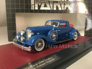 MATRIX 1/43 PACKARD 1108 TWELVE STATIONARY COUPÈ DIETRICH 1934 MX41601-042 - Foto 1 di 4