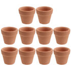 10 Pcs Cotta Pots Small Mini Terracotta Plant