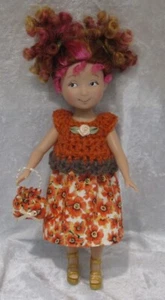 Hecho a medida 9" FANCY NANCY Madame Alexander #71 Ropa, Top, Falda, Conjunto de Cartera - Imagen 1 de 3