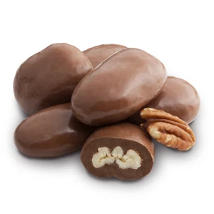 Pacanas de pan de plátano cubiertas de chocolate con leche albanés elige el tamaño ¡Envío gratuito! - Imagen 1 de 3