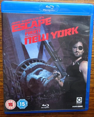 Escape From New York Blu-ray, Kurt Russell donald pleasance used ounce - Image 1 of 2