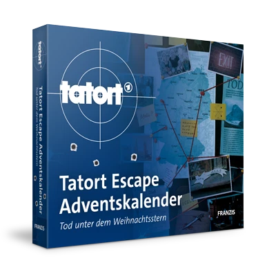 Tatort Escape Adventskalender Tod unter dem Weihnachtsstern Rätsel Kalender - Bild 1 von 4