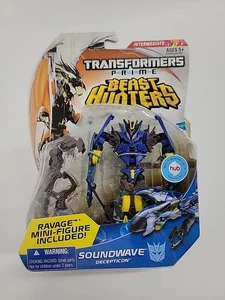 Transformers Prime Beast Hunters Soundwave w/ Mini Ravage Deluxe Class 2012  - Picture 1 of 1