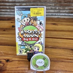 Harvest Moon: Boy & Girl (Sony PSP, 2007) No Manual Tested Authentic Minty Disc - Picture 1 of 7