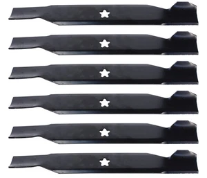 (6) USA Mower Blades® High Lift for AYP 134149 917131323 42" Deck - Picture 1 of 6